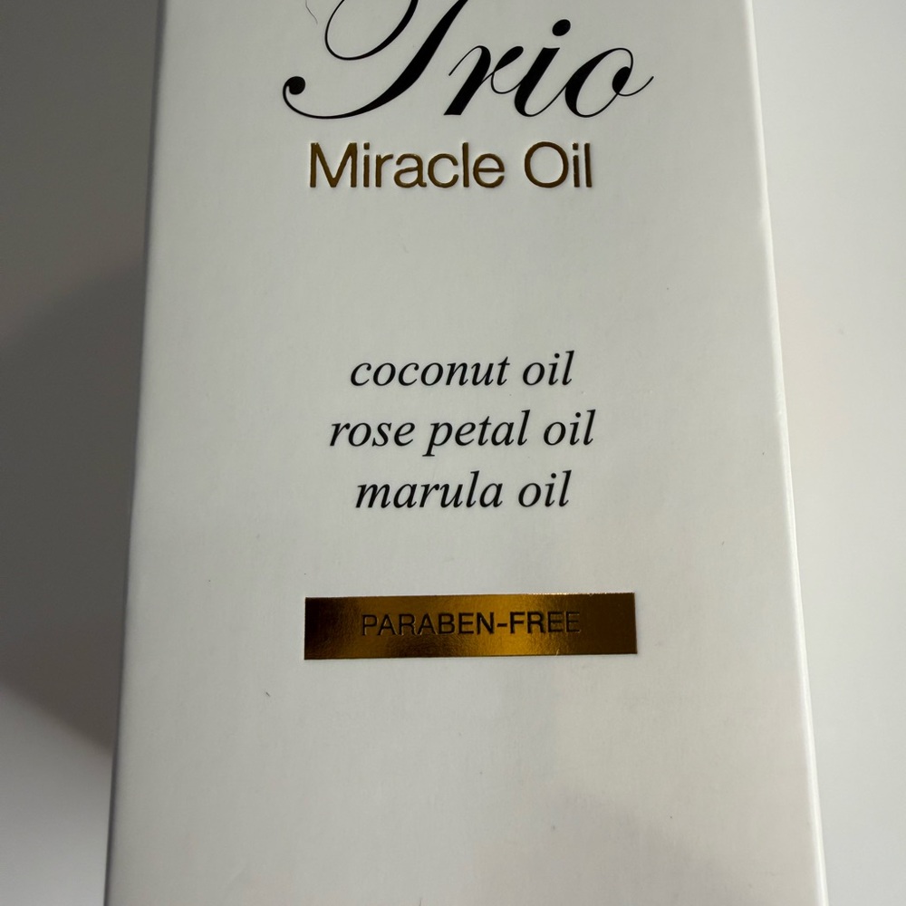 New SOLEIL Trio Miracle Oil Hair Treatment – Pink & Yellow Nourishing Serum - Picture 2 of 8